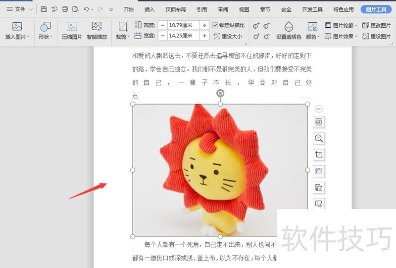 WPS-word文档中如何置入图片