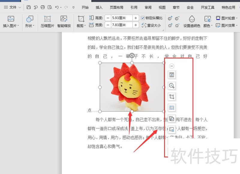 WPS-word文档中如何置入图片
